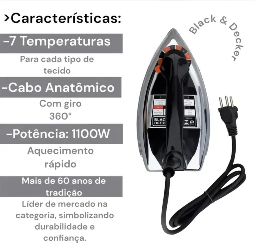 Kit ferro + tábua de passar 