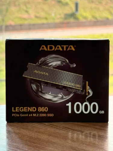 SSD Adata Legend 860, 1TB, M.2 2280, NVMe Leitura: 6000MB/s, Gravação: 5000MB/s