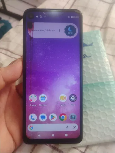 Moto one vison com nfc 128gb