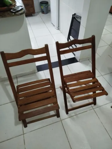 Cadeiras dobráveis 