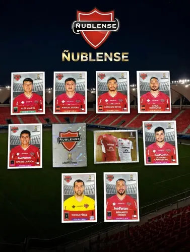 Kit Ñublense - Libertadores 2023 | 10 Figurinhas