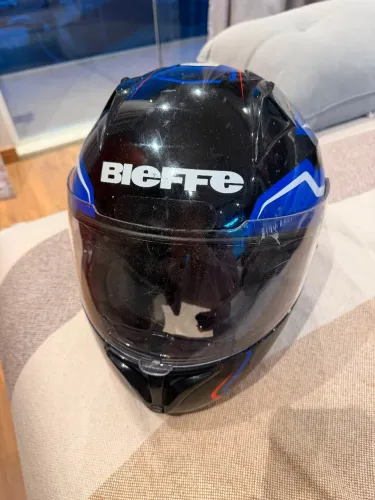 Capacete Bieffe azul