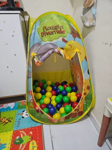 Cabaninha com bolinhas