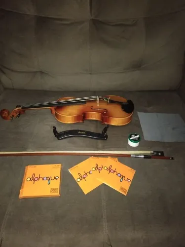 Violino 4/4 Feito a mão + Kit completo