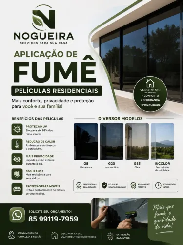 Aplicação de fumê/película