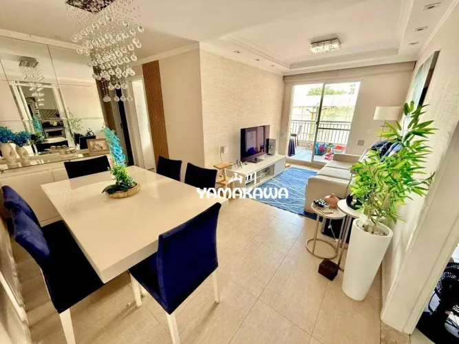 Apartamento com 3 dormitórios à venda, 91 m² por R$ 875.000,00 - Água Rasa - São Paulo/SP