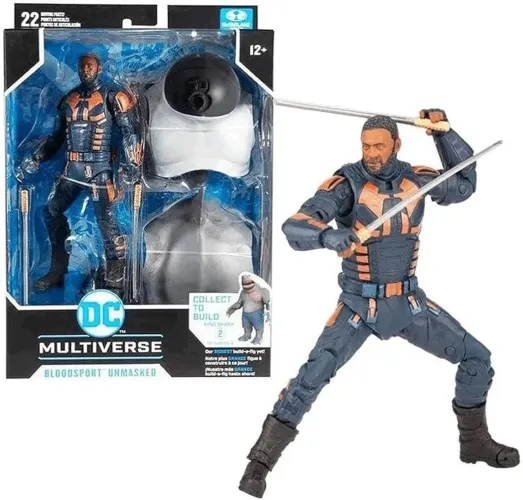 Suicide Squad BloodSport (Unmasked) - DC McFarlane