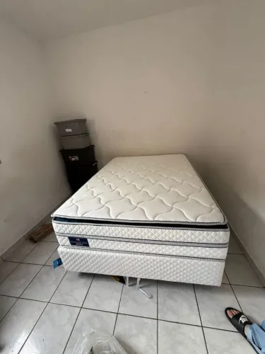 CAMA BOX CASAL DIAMOND BLUE GAZIM 