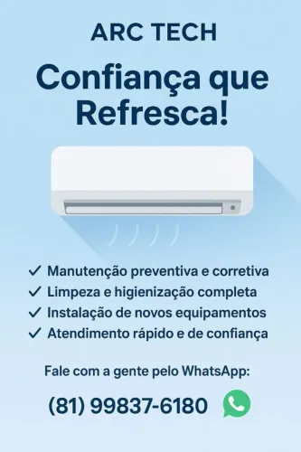 Instalação e Manutenção de ar condicionado