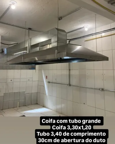 Coifa industrial