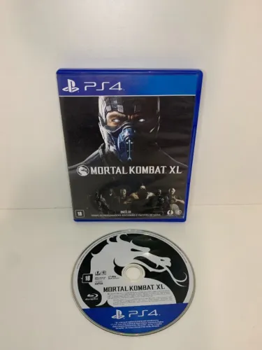Mortal Kombat XL (PS4) - Mídia Física em ótimo estado