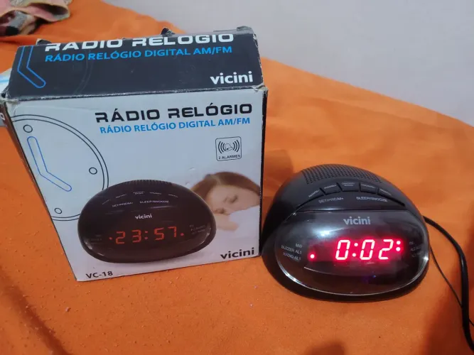 Rádio relógio Vicini