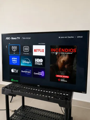 Smart TV 43 Polegadas | Muito nova | aceito cartão 