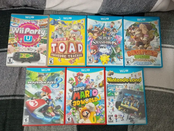 JOGOS Nintendo Wii U Semi-Novos apenas R$130 CADA