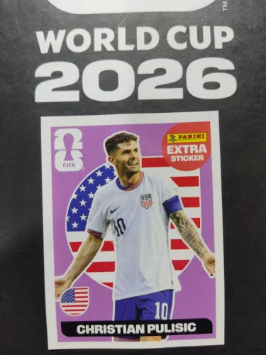Figurinha Lend Lilás - Christian Pulisic (USA)