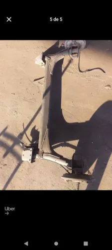 Eixo traseiro Santana 90 a 98 com ABS 