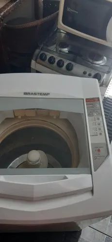 Máquina de lavar funcionando perfeitamente
