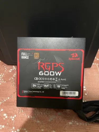 FONTE GAMER REDRAGON 600W