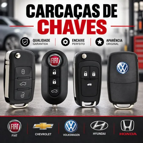Carcaça chave canivete vários modelos