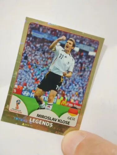 Figurinha Legends Miroslav Klose 2018