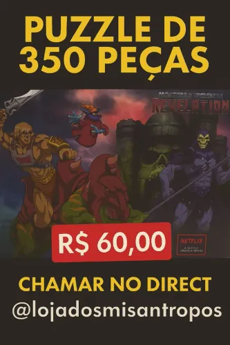 Quebra cabeça He-man