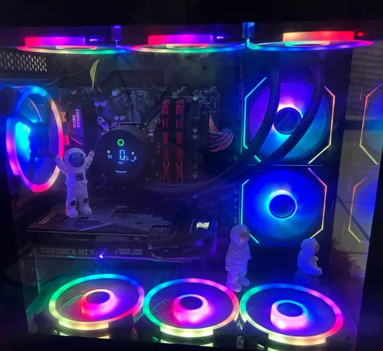 PC Gamer High-End Completo + Monitor 144Hz + Periféricos (i9, RTX 3060, 32GB RAM)