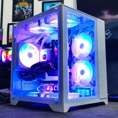 PC Gamer AMD Ryzen 5 5500 + Radeon RX 7600 8GB Triple FAN (FSR/RT)