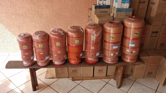 Filtro de barro promoção