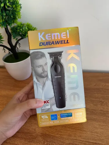 Máquina de cortar cabelo profissional portátil