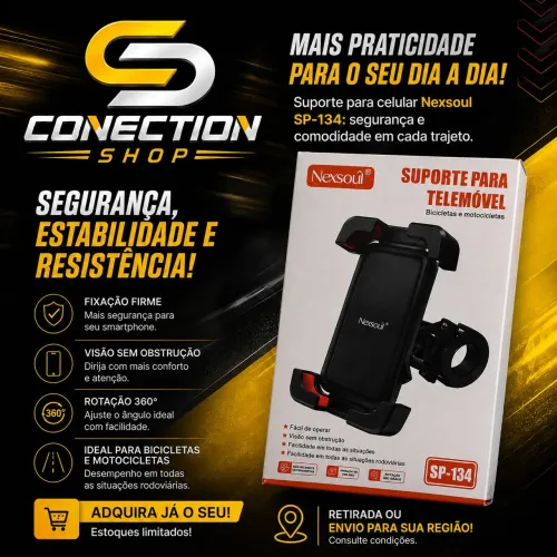 OFERTA Suporte de Celular Moto/Bike