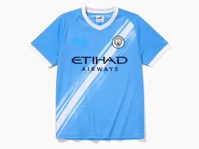 Camisa Manchester City Azul