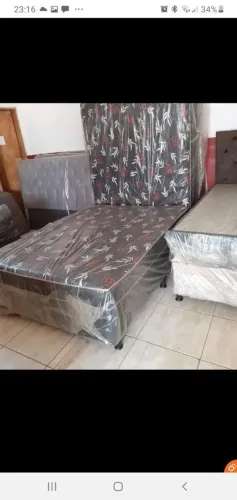Quer dormir tranquilo? Compre essa cama box conjugada de molas ensacadas, valor 599,99
