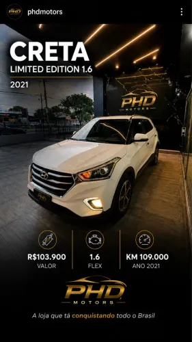 Hyundai Creta Limited Edition 1.6 16V Flex AUT 2021