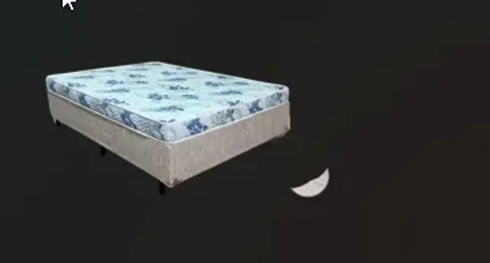 cama box completa nova 