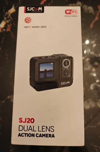 Câmera De Ação SJCAM SJ20 Dual Lens 4K À Prova D'água