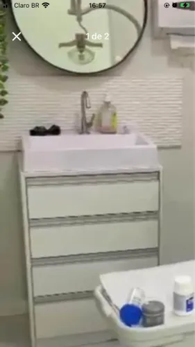 Vendo armário com pia 