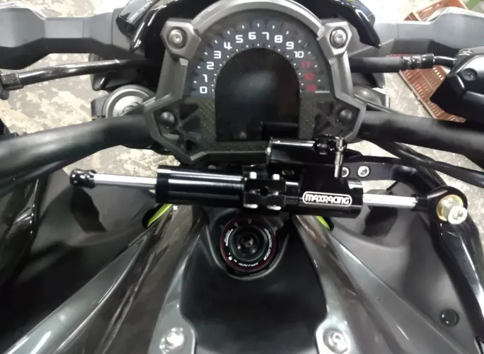 Amortecedor de direção Kawasaki z900 maxracing 