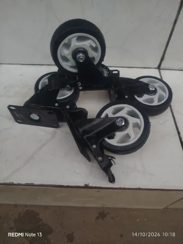 Kit rodízio com trava