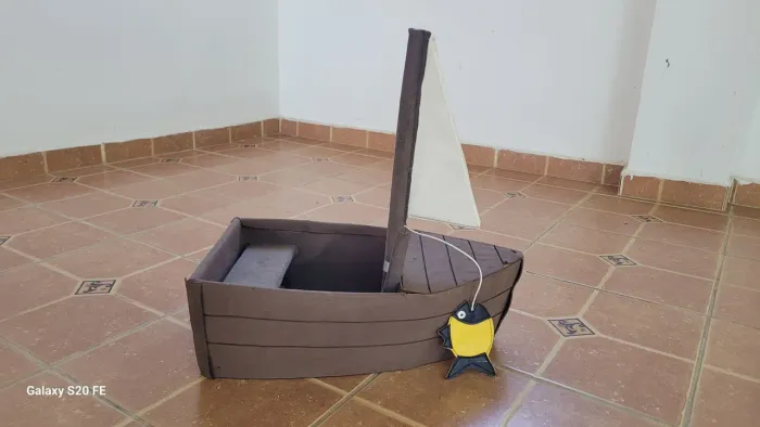 Acessórios para estúdio fotográfico barco 