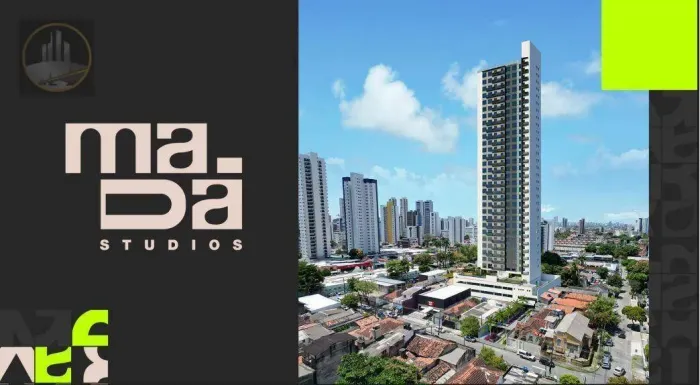 Studio à venda, 26 m² por R$ 289.000,00 - Madalena - Recife/PE