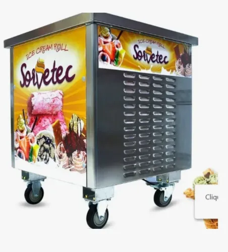 MAQUINA DE SORVETE NA CHAPA 