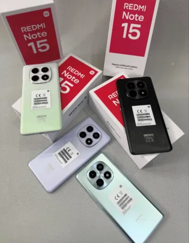Celular Xiaomi Redmi Note 15 4G 256GB 08GB RAM Novo