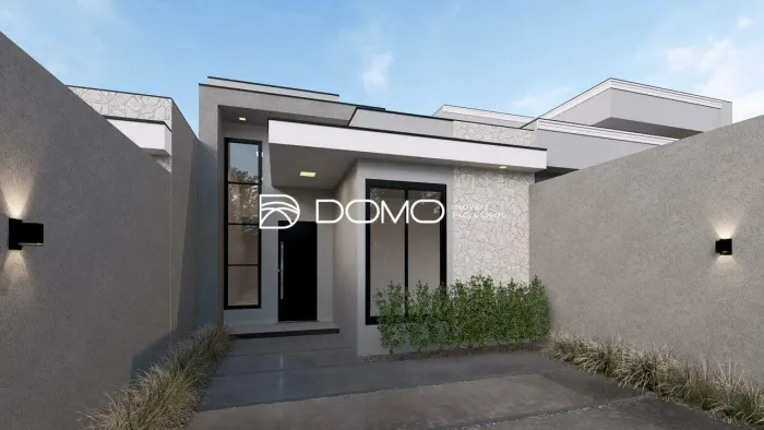 Casa à venda no Recanto Tropical, Cascavel/PR | 2 quartos (1 suíte) | 2 vagas