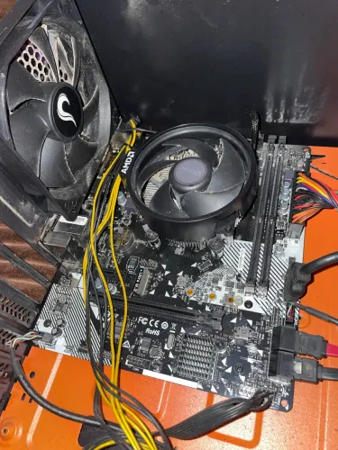 Kit placa mãe, processador Ryzen 3