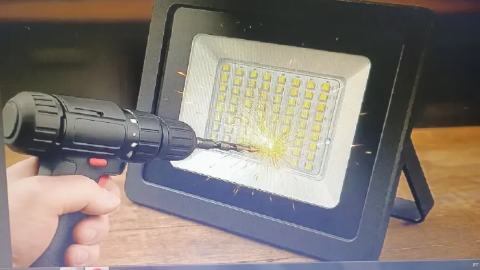 Refletor/Holofote led Eco Pro 100w luz branca/frio