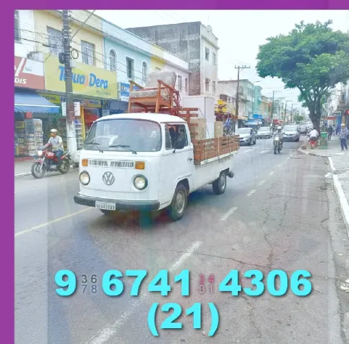 frete rápido nas regiões de Realengo, Bangu e Campo Grande para sua comodidade!