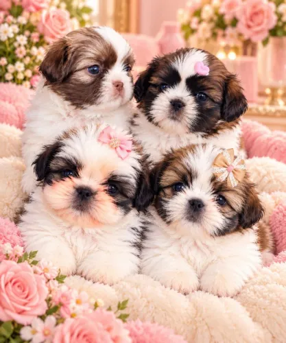 Shih Tzu fêmeas minis