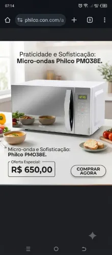 Microondas novo