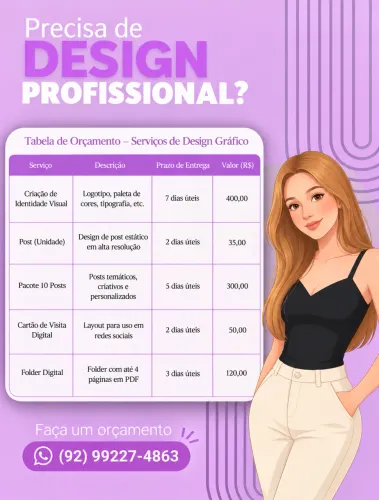 Serviços de Designer Gráfico