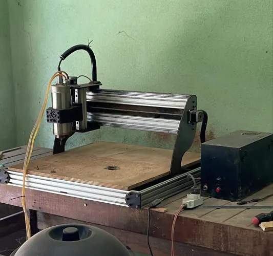 Router cnc spindle 2cv resfriamento água